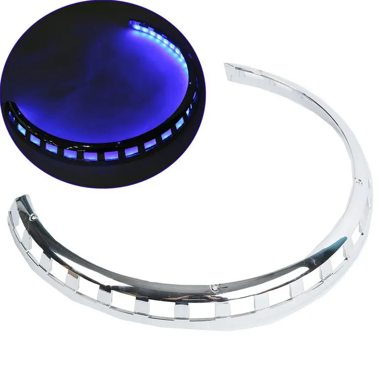 Tcmt Brake Rotor Cover Led Light Fit For Honda Goldwing Gl1800 '01-'14 1