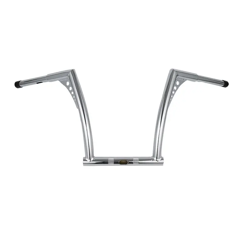 Tcmt Chrome 1-1/4" Ape Hanger Handlebars Fit For Harley Dyna 1