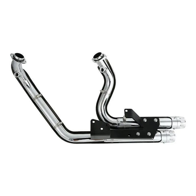 Tcmt Chrome Exhaust Mufflers Pipes Fit For Harley Sportster 883 Xl883 '04-'13 1