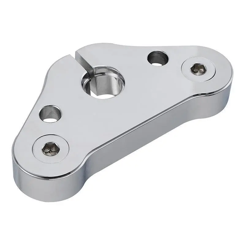 Tcmt Chrome Triple Tree Top Clamp Fit For Harley Softail Cross Bones '08-'11 1