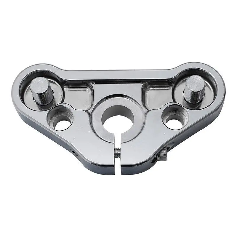 Tcmt Chrome Triple Tree Top Clamp Fit For Harley Softail Cross Bones '08-'11 2