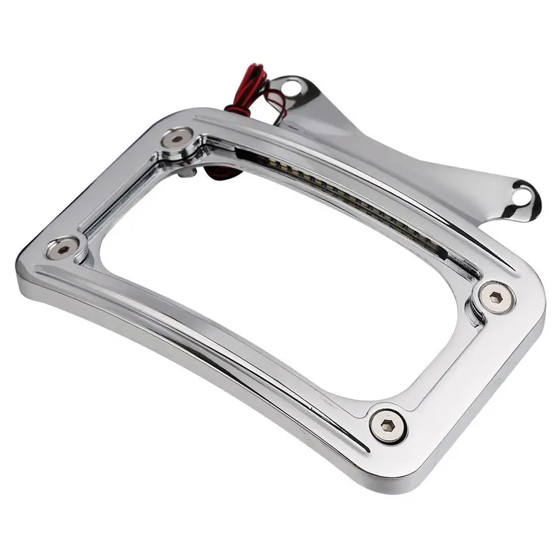 Tcmt Curved License Plate Mount Fit For Harley Street Glide '10-'23 1