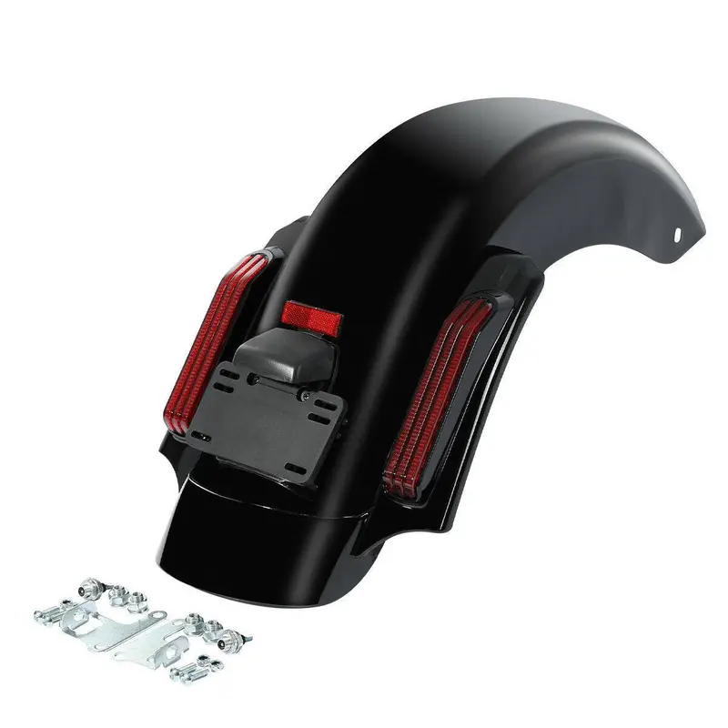 Tcmt Cvo Style Led Rear Fender System Fit For Harley Touring '14-'23.5 1