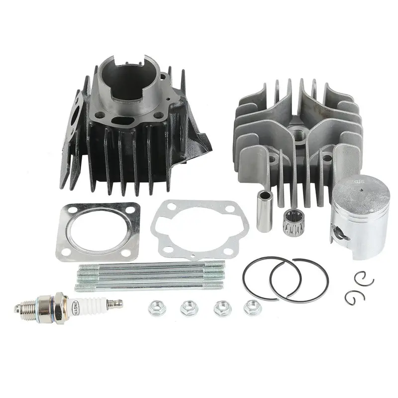 Tcmt Cylinder Engine Piston Ring Gasket Top End Kit Fit For Suzuki Jr 50 Jr50 '78-'06 1
