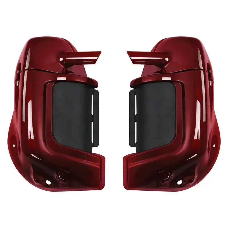 Tcmt Deep Red Lower Vented Fairing Fit For Harley Touring '83-'13 1