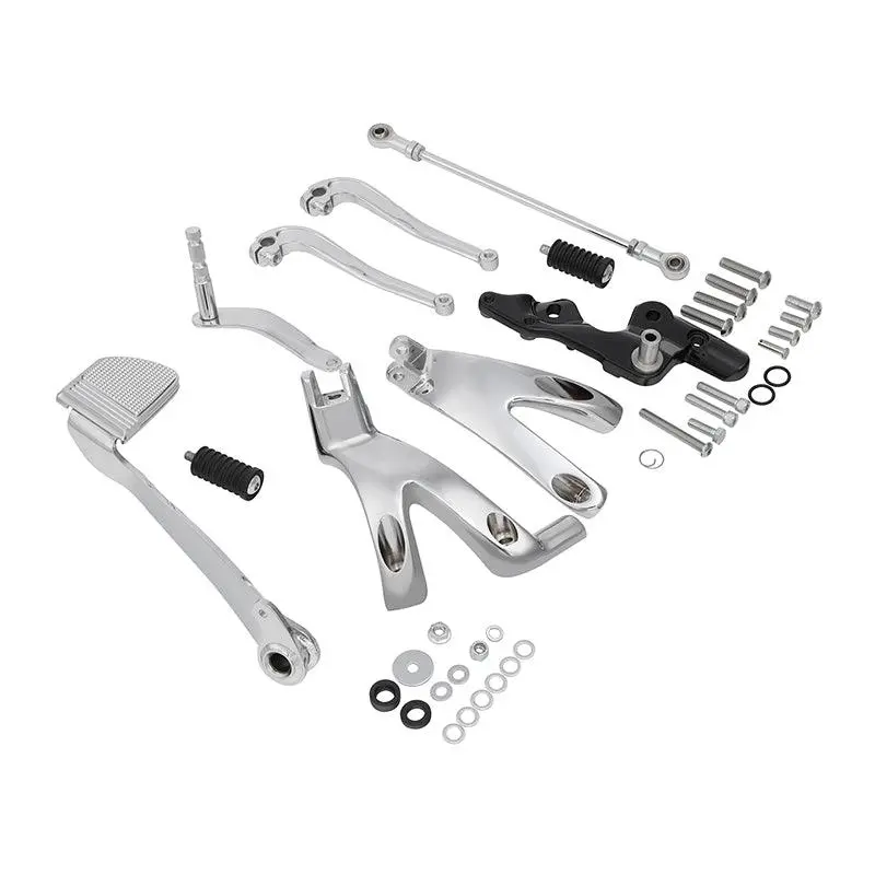 Tcmt Driver Footpegs Bracket Brake Lever Pedal Fit For Harley Street Bob '18-'23 1