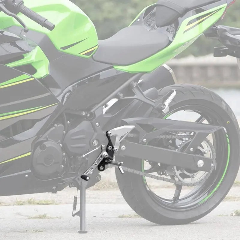 Tcmt Driver Footrest Pegs Bracket For Kawasaki Ninja 400 '18-'24 Z400 '19-'24 2