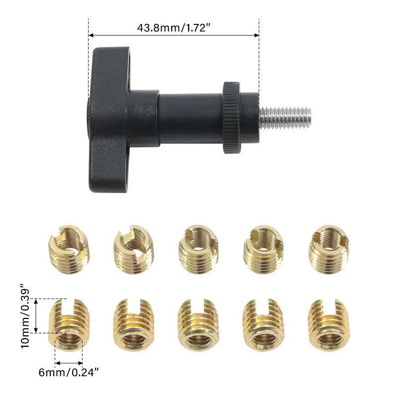 Tcmt Fairing Brass Insert Repair Kit For Harley Electra Glide Flhtc '07-'13 2