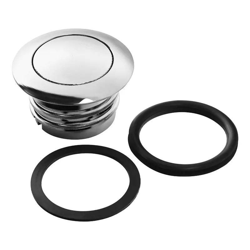 Tcmt Flush Pop Up Oil Cap Vented Fuel Tank Fit For Harley '82-'23 1