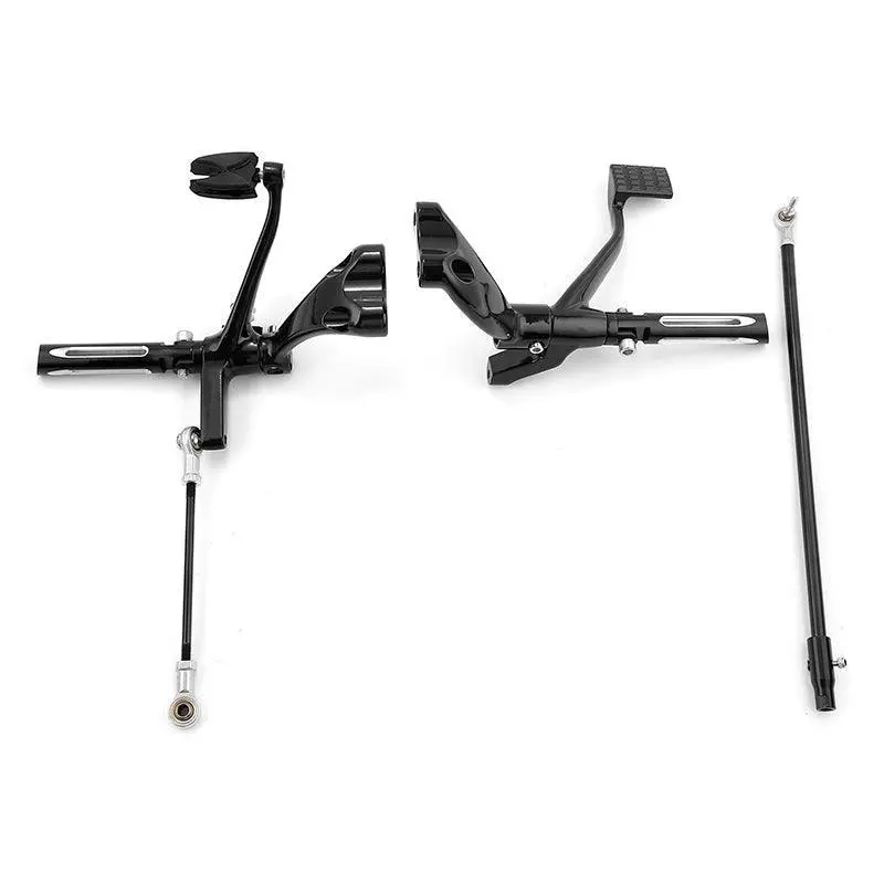 Tcmt Forward Control Pegs Levers Linkage Fit For Harley Sportster 1200 883 '14-'23 1
