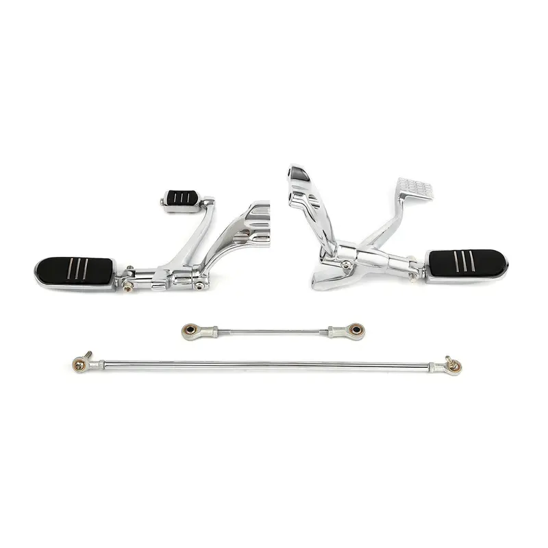 Tcmt Forward Controls Footpegs Levers Linkages Fit For Harley Sportster Xl 883 1200 '04-'13 #1 2