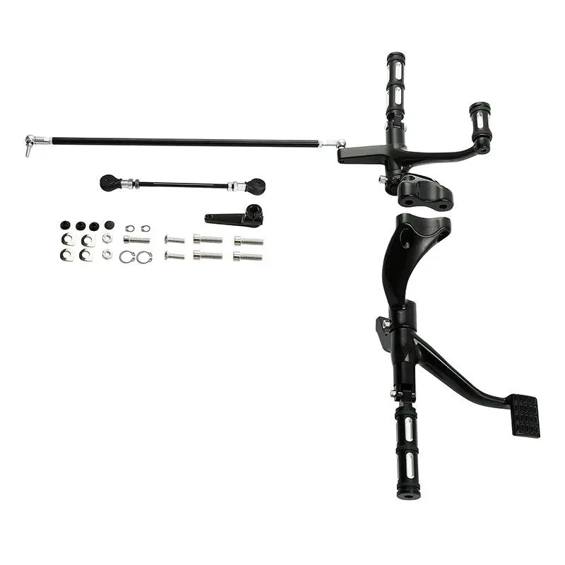 Tcmt Forward Controls Footpegs Levers Linkages Fit For Harley Sportster Xl 883 1200 '04-'13 #4 2