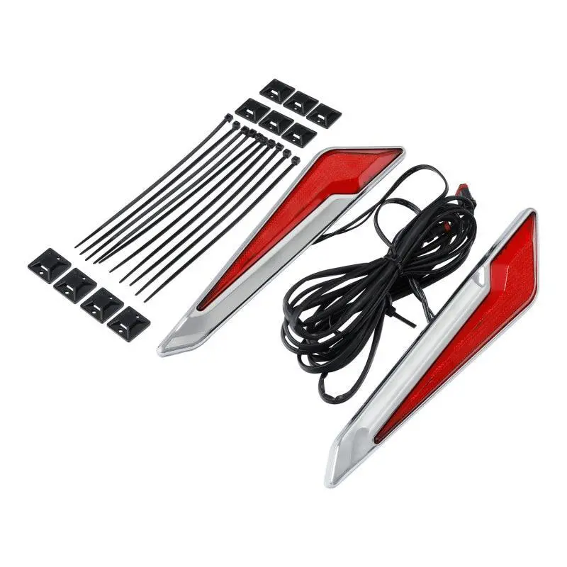 Tcmt Front Brake Fork Mount Led Lights Fit For Honda Goldwing Gl1800 '18-'25 1