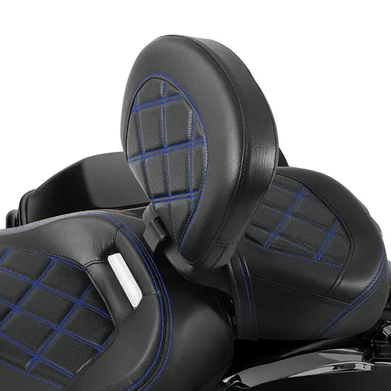 Tcmt Front Driver Backrest Pad Fit For Harley Touring '09-'23.5 2