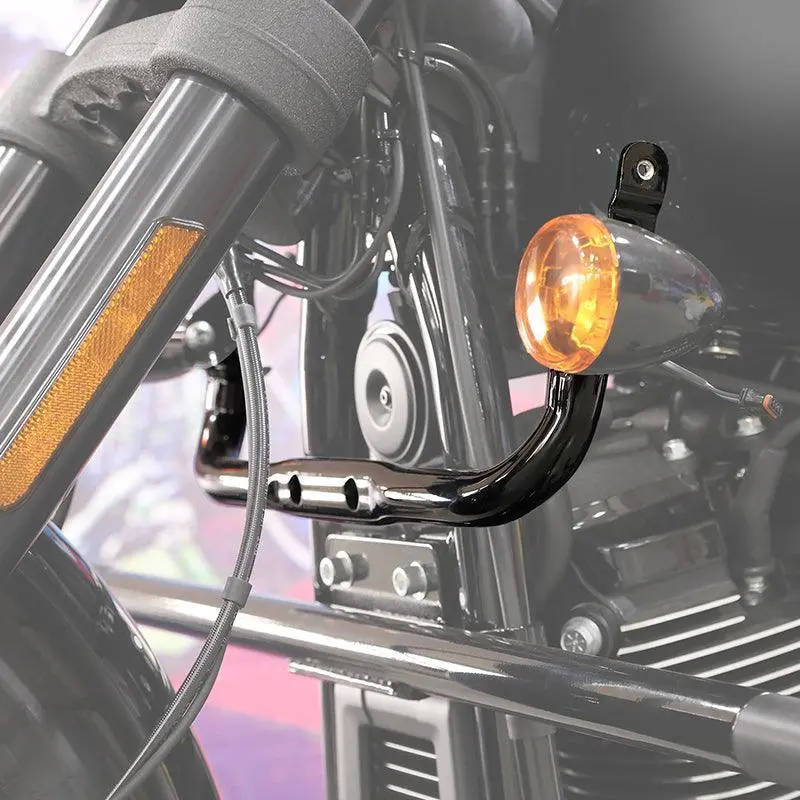 Tcmt Front Fairing Lower Support Bracket Fit For Harley Low Rider St '22-'25 2