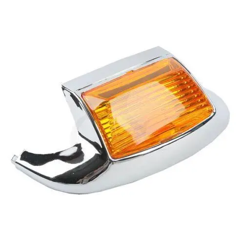 Tcmt Front Fender Tip Light Smoke Len For Harley Heritage Softail Classic Electra Glide '80-'13 1