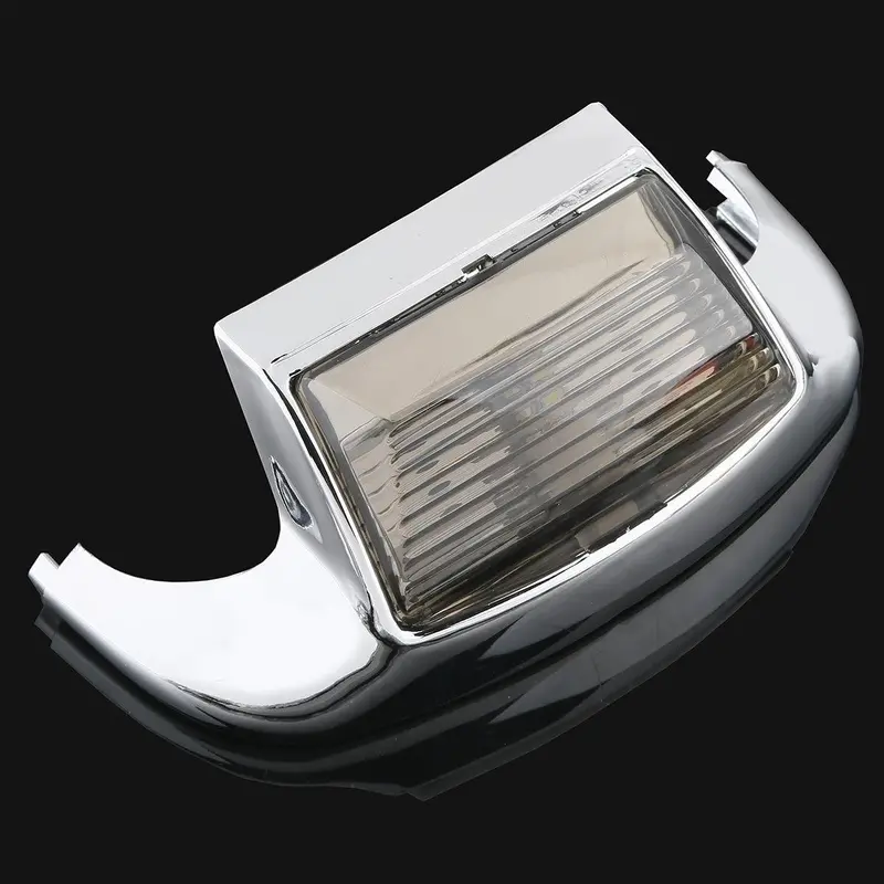 Tcmt Front Fender Tip Light Smoke Len For Harley Heritage Softail Classic Electra Glide '80-'13 2