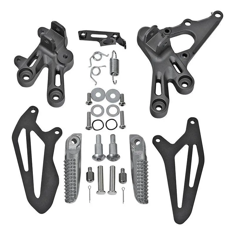 Tcmt Front Footpegs Footrest Pedals Bracket Set Fit For Yamaha Yzf R7 '22-'25 1