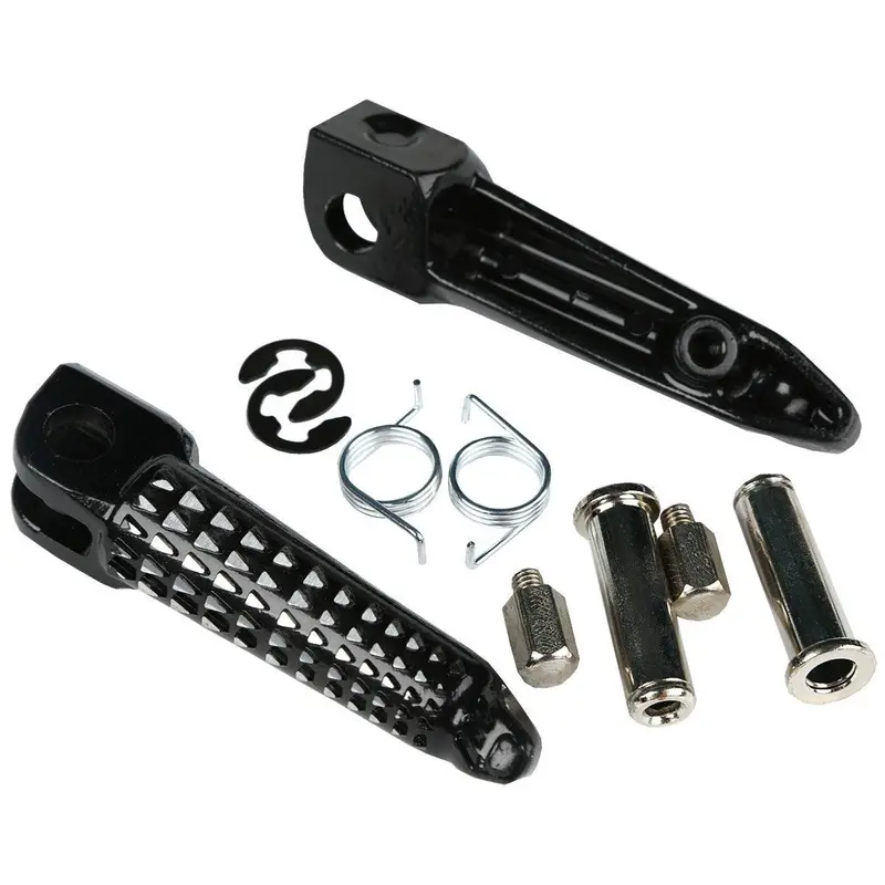 Tcmt Front Footpegs Footrests Fit For Kawasaki Ninja Zx6r '03-'20 Kle650 '08-'13 1