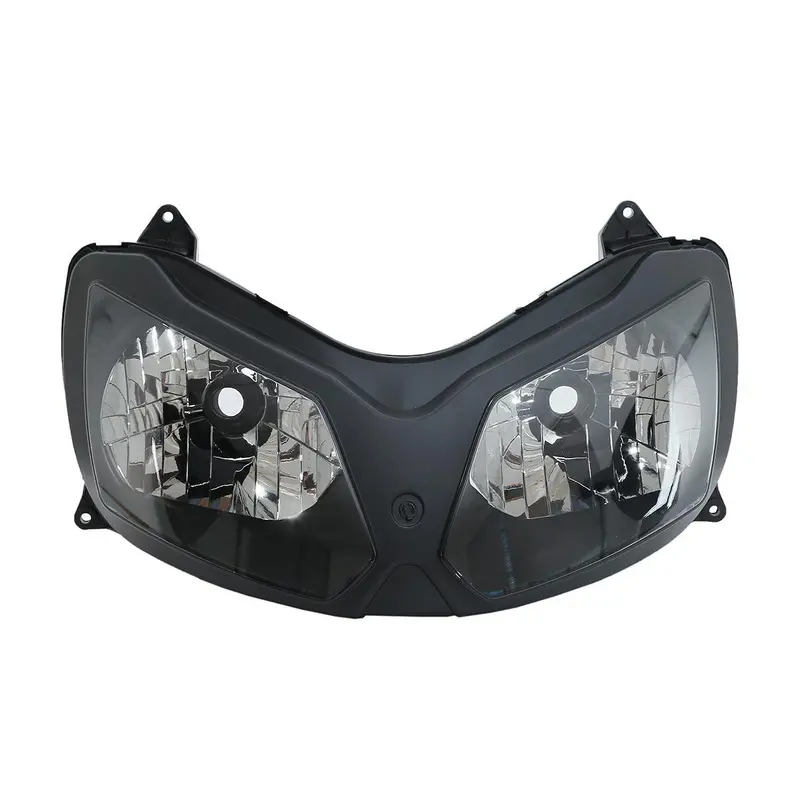 Tcmt Front Headlight Headlamp Assembly Kit Fit For Kawasaki Ninja Zx12r '02-'05 1