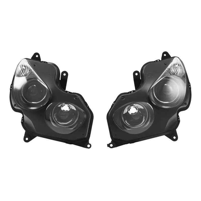 Tcmt Front Headlight Headlamp Assembly Kit Fit For Kawasaki Ninja Zx14r  '06-'11 1