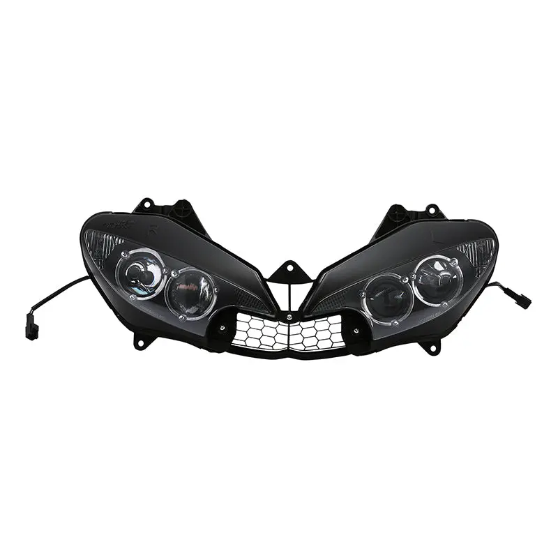 Tcmt Front Headlight Headlamp Assembly Kit Fit For Yamaha Yzf R6 '03-'05 Yzf R6s '06-'09 1