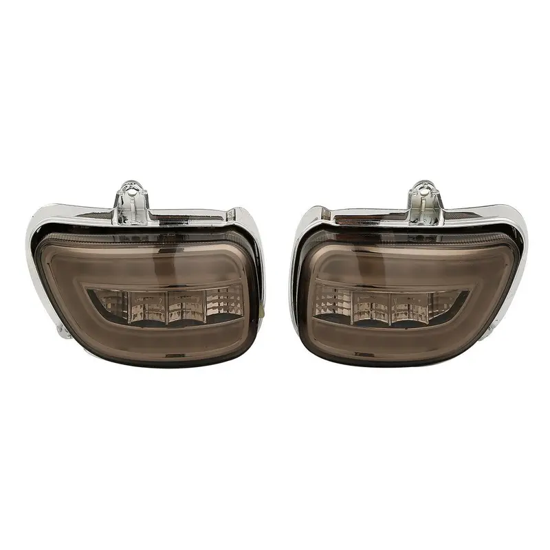 Tcmt Front Led Turn Signals Light Fit For Honda Goldwing 1800 '01-'17 1