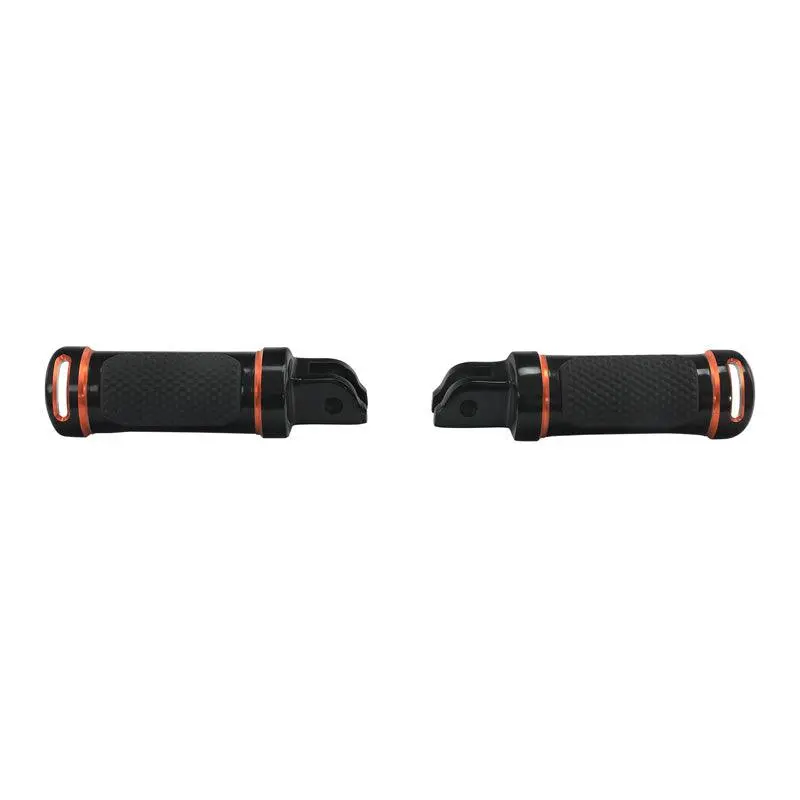 Tcmt Front Rider Footpegs Anti-Slip Footrest Fit For Harley Softail 1