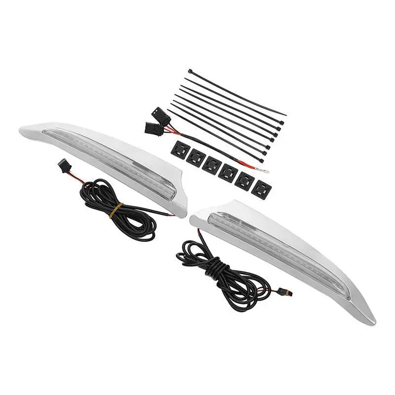 Tcmt Front Upper Cowl Lights Led Turn/Runing Fit For Honda Goldwing Gl1800 '18-'25 3