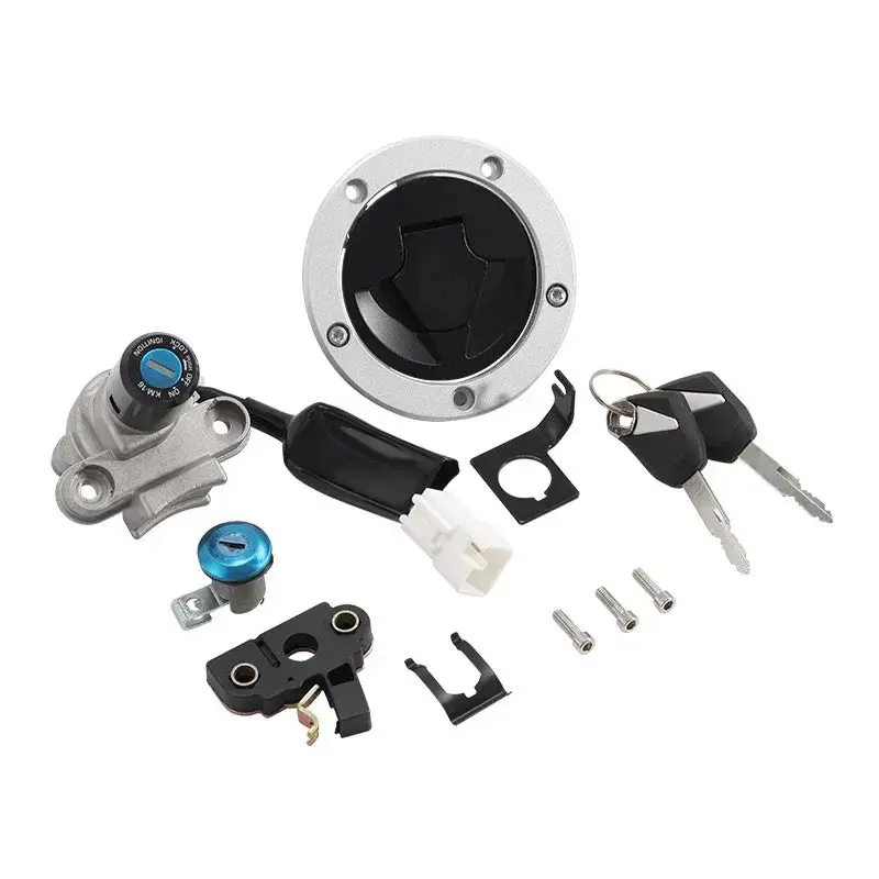 Tcmt Fuel Gas Ignition Switch Key Seat Lock Fit For Kawasaki Z125 Pro '17-'23 1