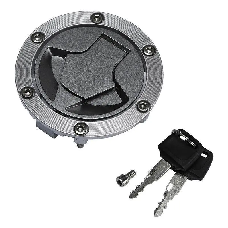 Tcmt Fuel Gas Tank Cap Cover Lock Key Fit For Kawasaki Er250 Er300 Z250 Z300 '13-'16 1