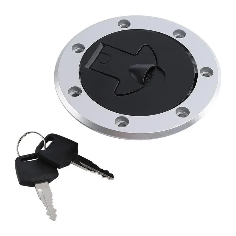 Tcmt Fuel Gas Tank Cap Cover Lock Key Fit For Kawasaki Zx-6R Zx-7R Zxr-250 Zx1100 1