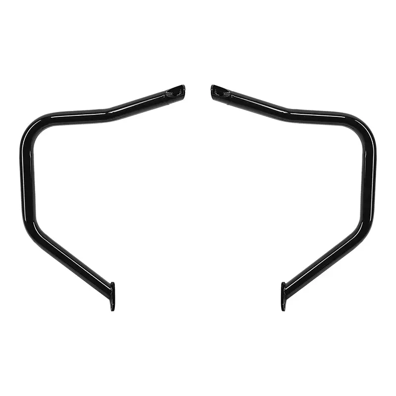Tcmt Gloss Black/Chrome Engine Guard Crash Bar Fit For Indian '20-'26 1