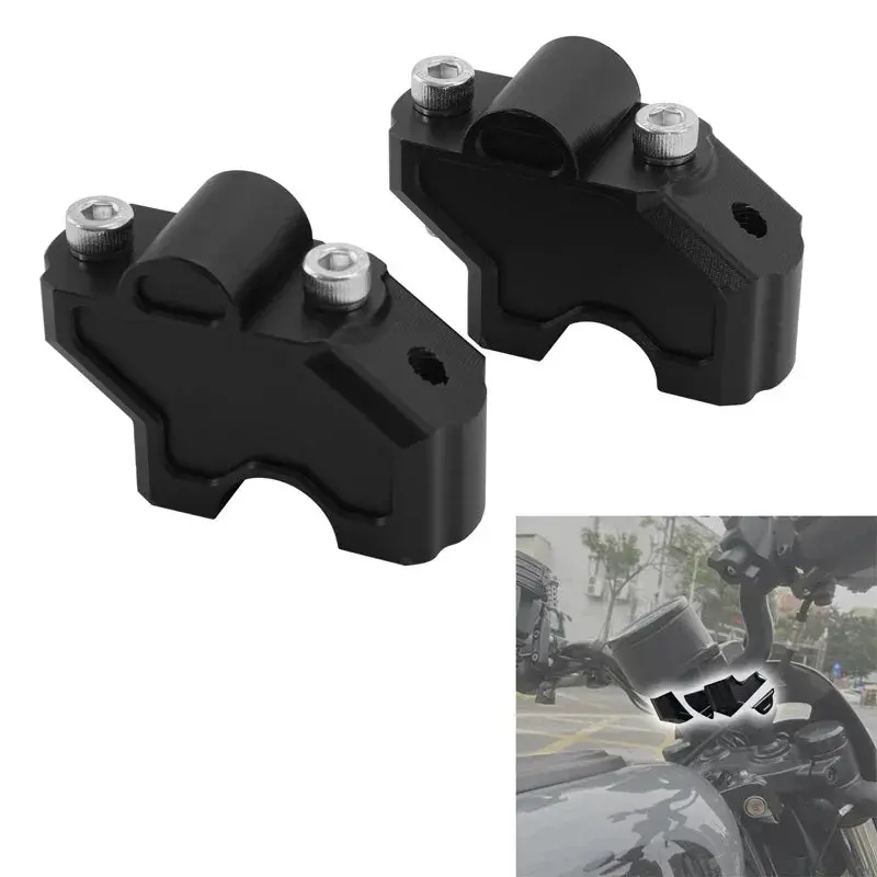 Tcmt Handlebar Heightening Risers Clamp Fit For Harley Nightster 975 Rh975 '22-'23 2