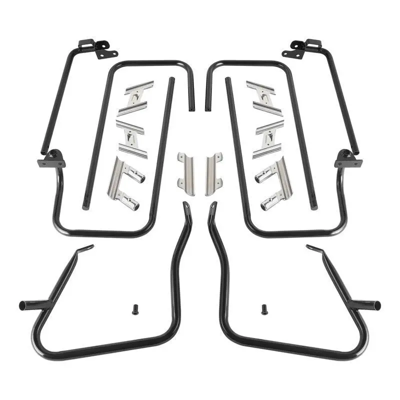Tcmt Hard Saddlebag Bracket Guards Set Fit For Harley Touring '14-'24 1
