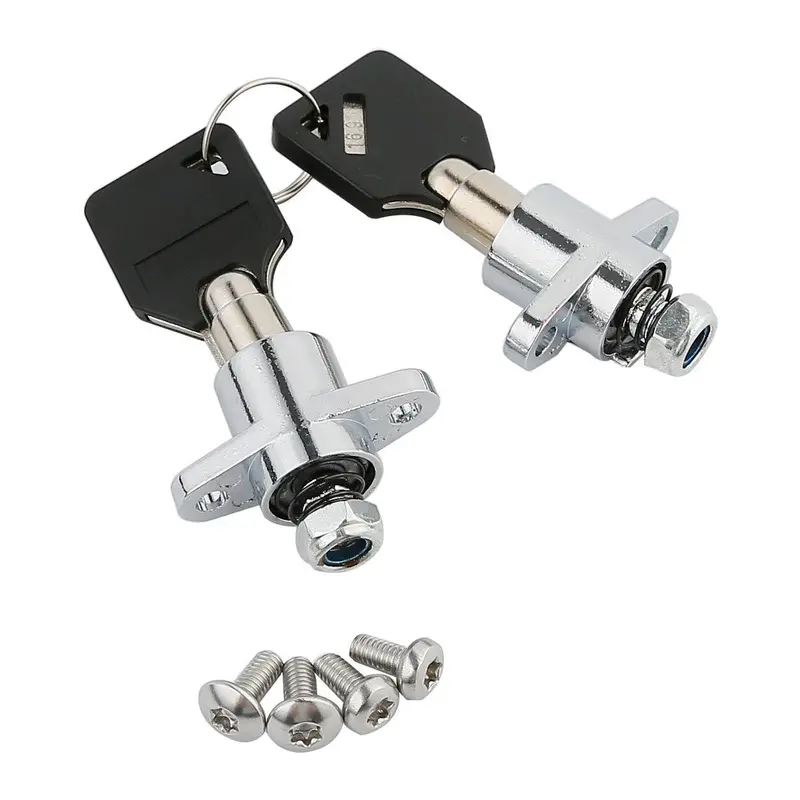 Tcmt Hard Saddlebag Locks & Keys Set Fit For Harley Touring '14-'24 1