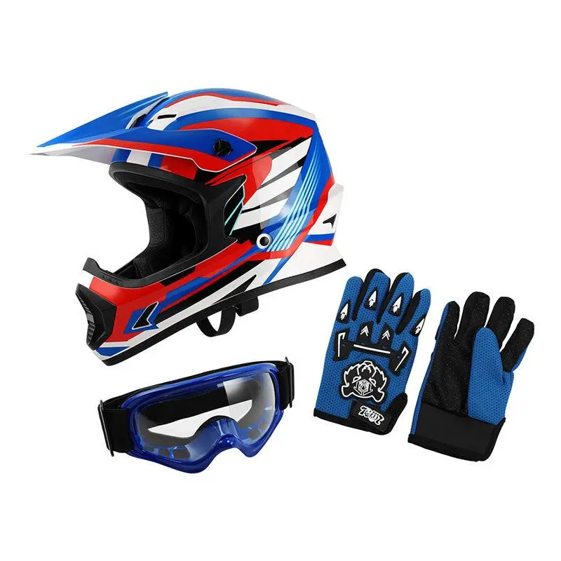 Tcmt Hurricane Knight Dot Youth Full Face Helmet 2