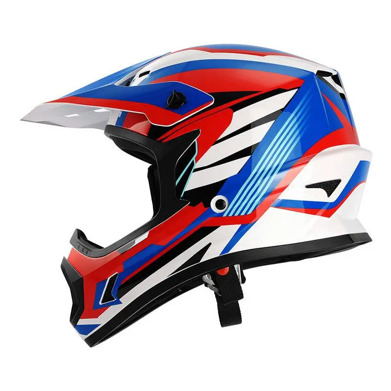 Tcmt Hurricane Knight Dot Youth Full Face Helmet 4