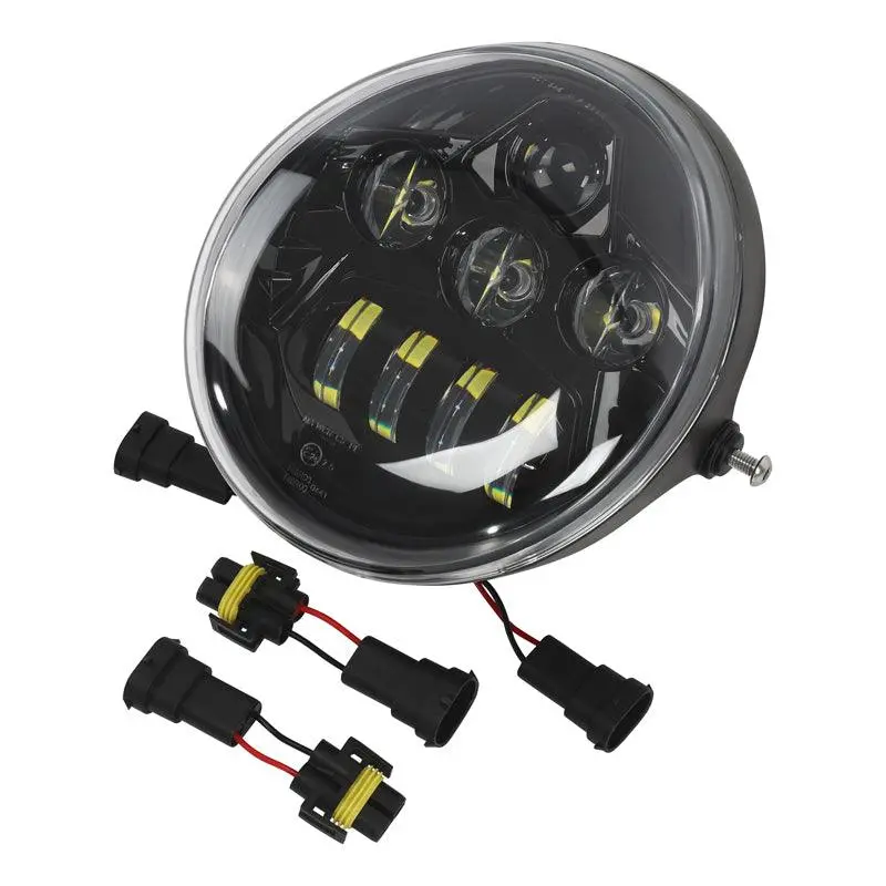 Tcmt Led Headlight Hi/Lo Lamp Fit For Harley Vrod V-Rod Vrsc Vrsca Vrscb Vrscr Vrscf 1