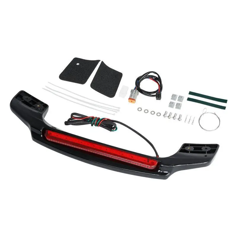 Tcmt Led Tail Light Spoiler Fit For Harley Touring '97-'13 Trunk 1