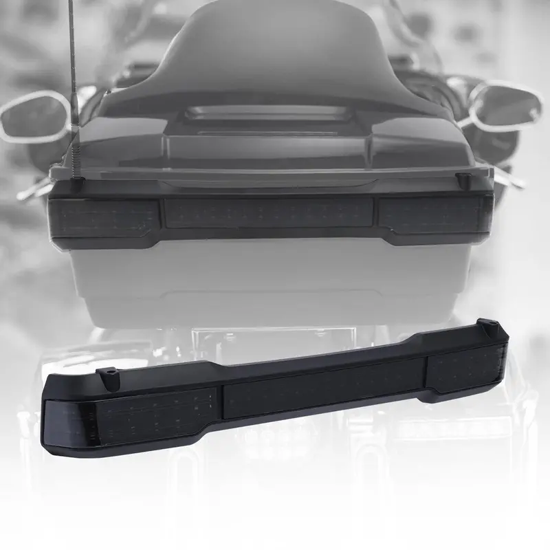 Tcmt Led Tail Light Wrap Around For Harley Touring '97-'08 King/Chopped Trunk 2