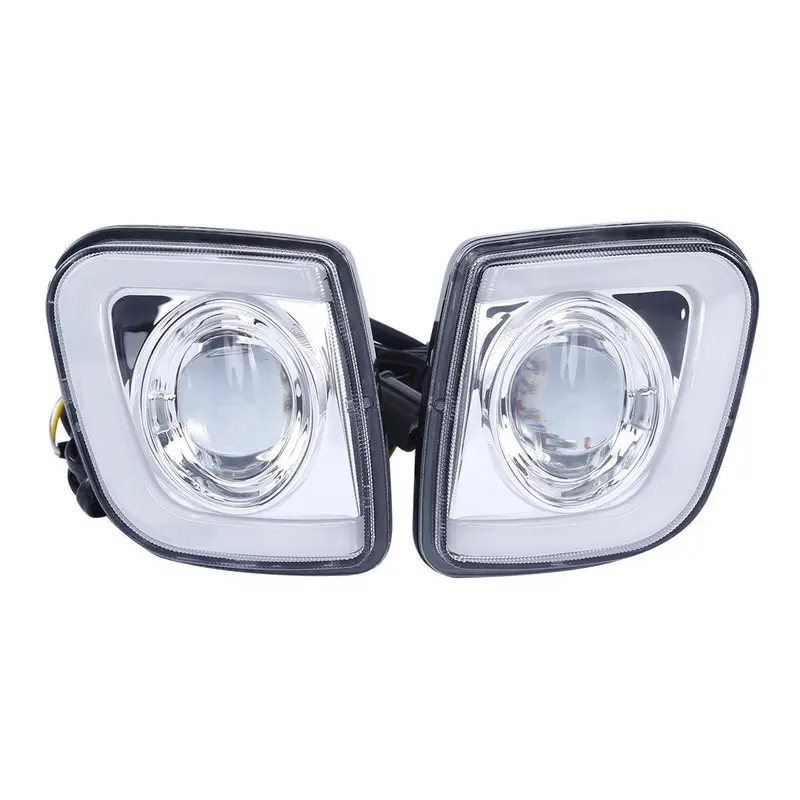 Tcmt Led Turn Signal Driving Fog Light Fit For Honda Goldwing 1800 '12-'17 F6b '13-'17 Valkyrie 1800 '14-'15 1