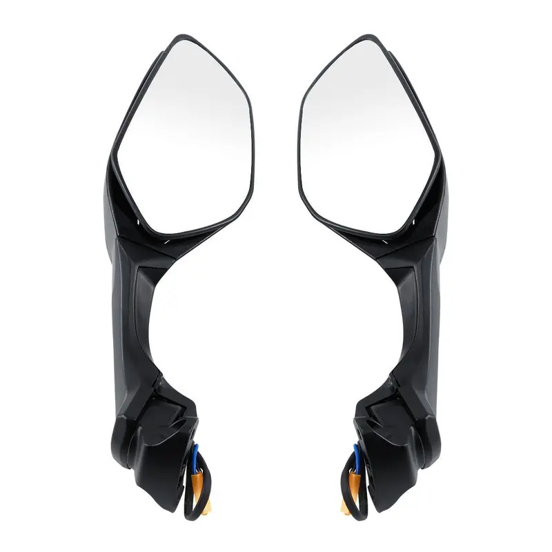 Tcmt Led Turn Signal Integrated Rear View Side Mirrors Fit For Kawasaki Ninja Zx10r Zx-10R '16-'25 1