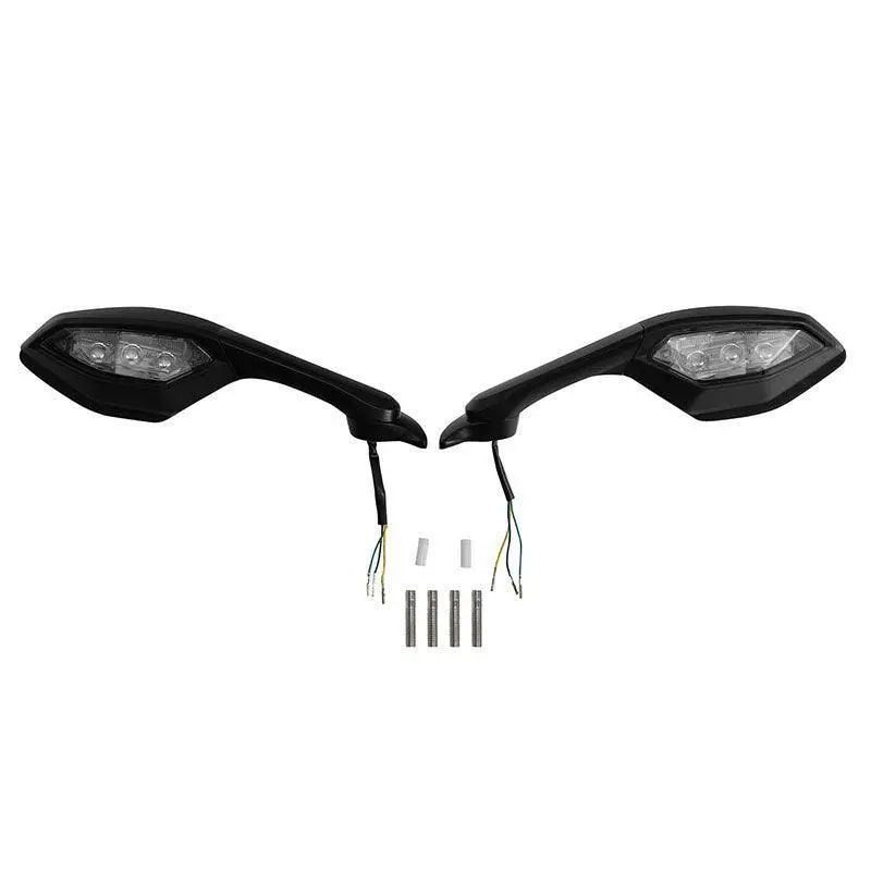 Tcmt Led Turn Signal Integrated Rear View Side Mirrors Fit For Yamaha Yzf R1 '15-'25 Yamaha Yzf R6 '17-'22 1