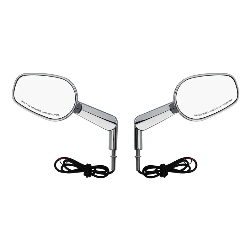 Tcmt Led Turn Signals Rear View Side Mirrors Fit For Harley V-Rod Vrscf '09-'17 1
