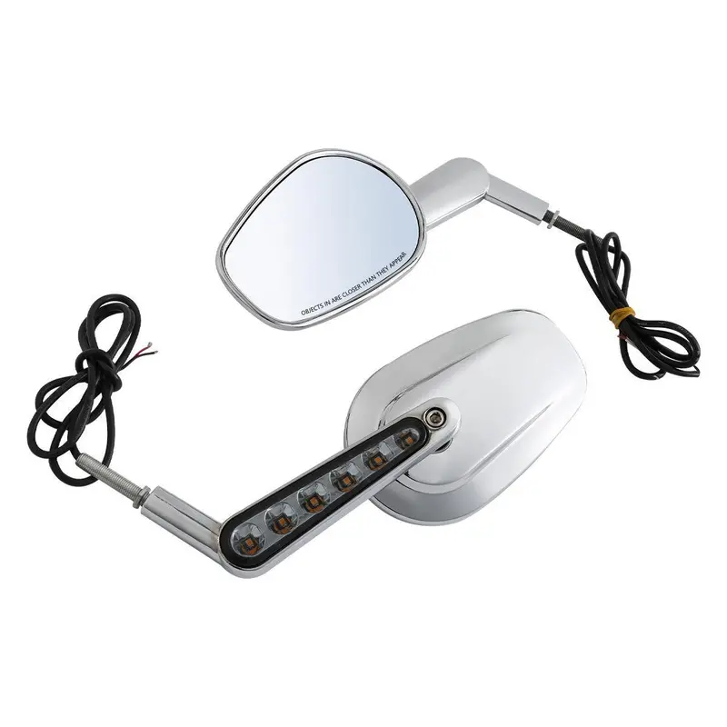 Tcmt Led Turn Signals Rear View Side Mirrors Fit For Harley V-Rod Vrscf '09-'17 3