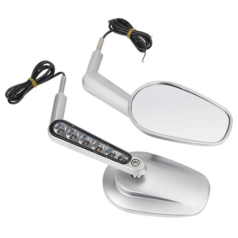 Tcmt Led Turn Signals Rear View Side Mirrors Fit For Harley V-Rod Vrscf '09-'17 3