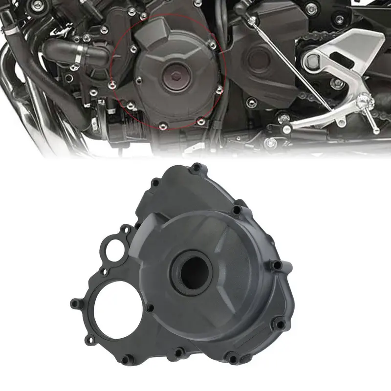 Tcmt Left Engine Stator Crankcase Cover Fit For Yamaha Fz09 '14-'17 Fj09 '15-'17 Xsr900 '16-'21 2