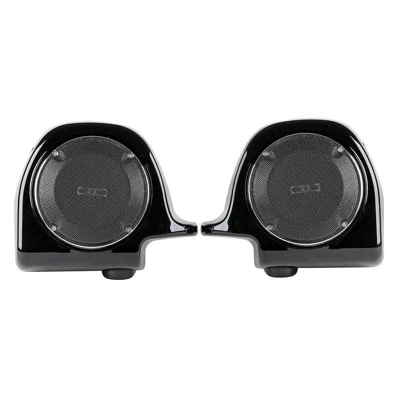 Tcmt Lower Fairing 6.5" Speakers Grill Box Pod Fit For Harley Touring '88-'13 1