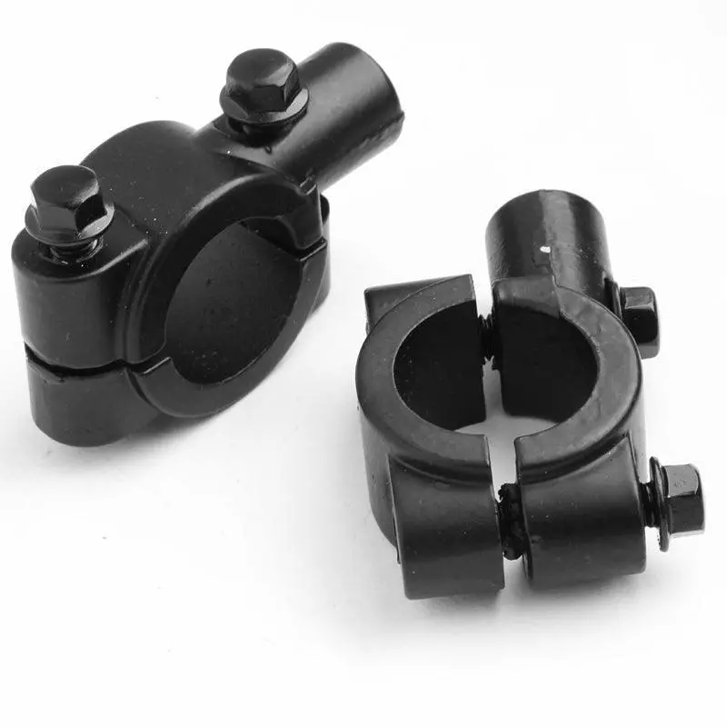 Tcmt M10 22Mm 7/8" Handlebar Handle Bars Mirrors Clamps On Mount Adapters 1